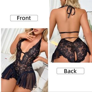 Women Lace Sexy Pajamas Robes Nightgowns Underwear